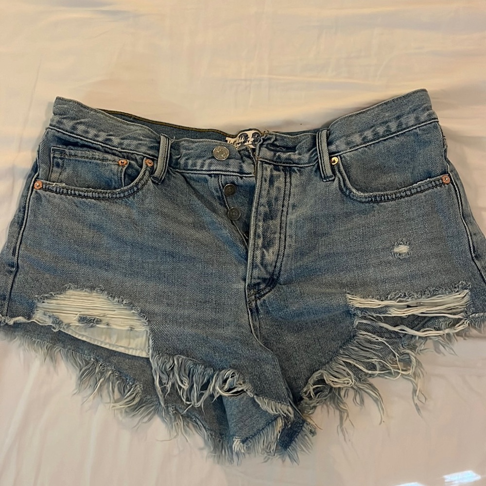 Free People Jean Short